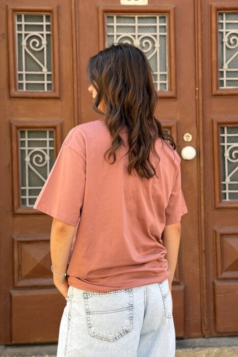 FRONT IMAGE SIMPLE WOMEN T-SHIRT VINEGAR/UTHULL - 4