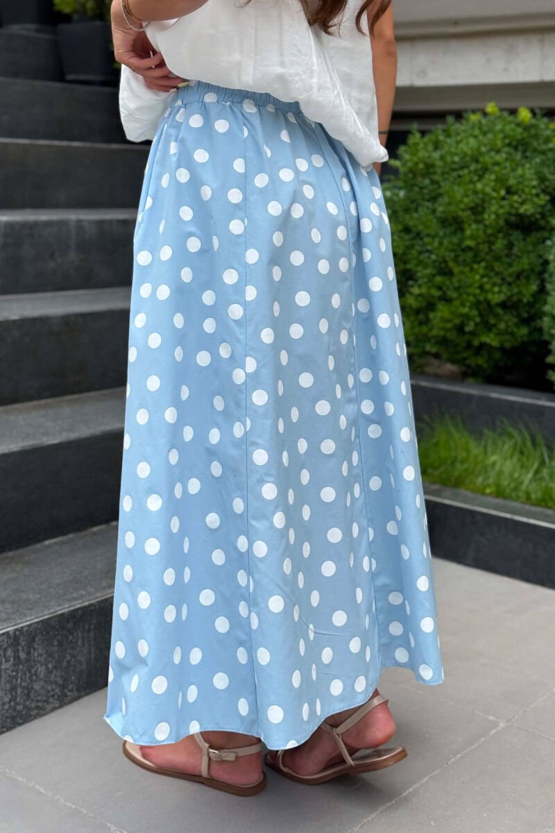 FUND ME POLKA DOTS PER FEMRA NE NGJYRE BLU E ZBARDHUR - 4