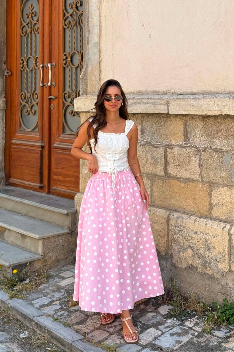 FUND ME POLKA DOTS PER FEMRA NE NGJYRE ROZE - 1
