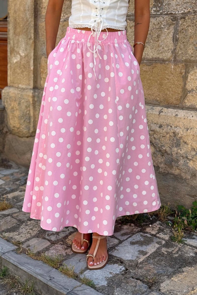 FUND ME POLKA DOTS PER FEMRA NE NGJYRE ROZE - 5