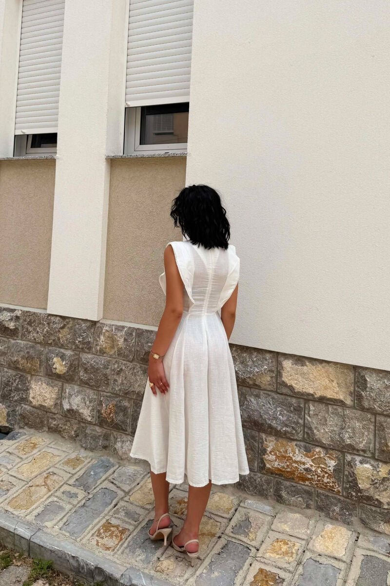 FUSTAN I THJESHTE NJE NGJYRESH PER FEMRA NE NGJYRE TE BARDHE - 3