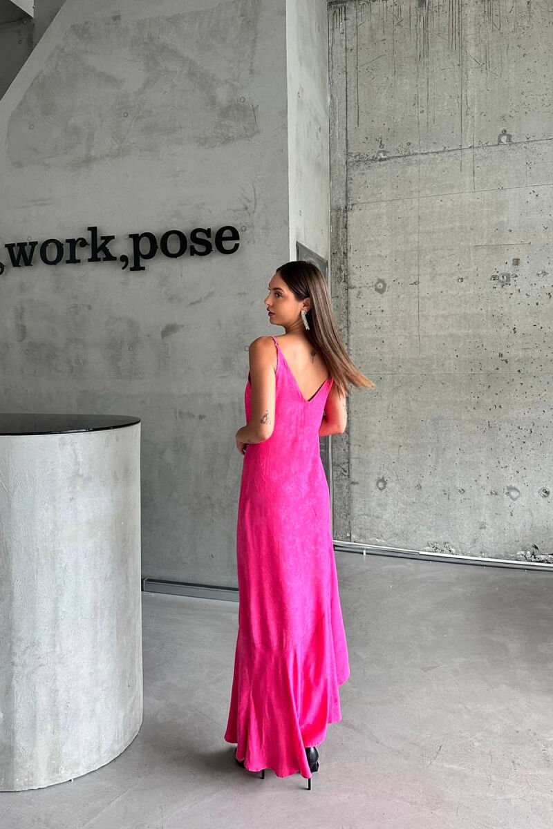 FUSTAN I GJATE NJE NGJYRESH PER FEMRA NE NGJYRE ROZE - 3