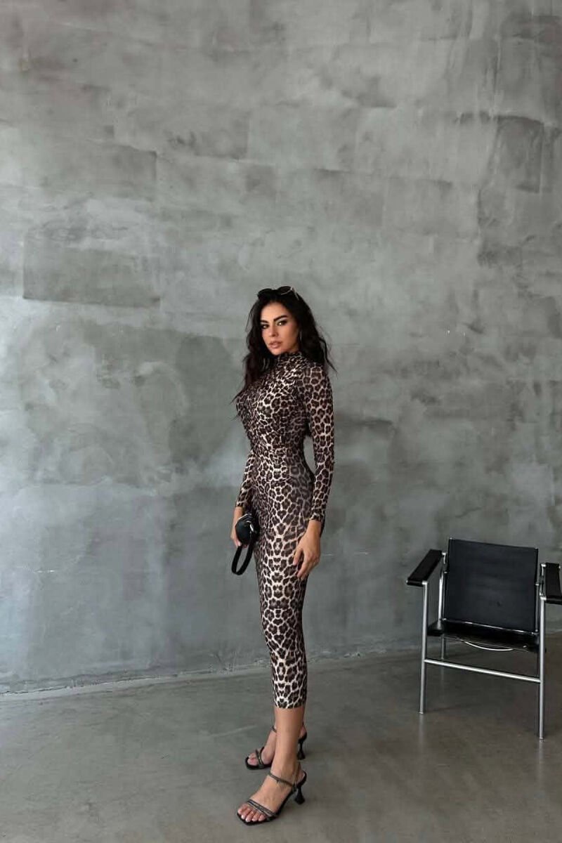 FUSTANI THJESHTE ME MENGE TE GJATA PER FEMRA ME DIZJAN LEOPARD - 3