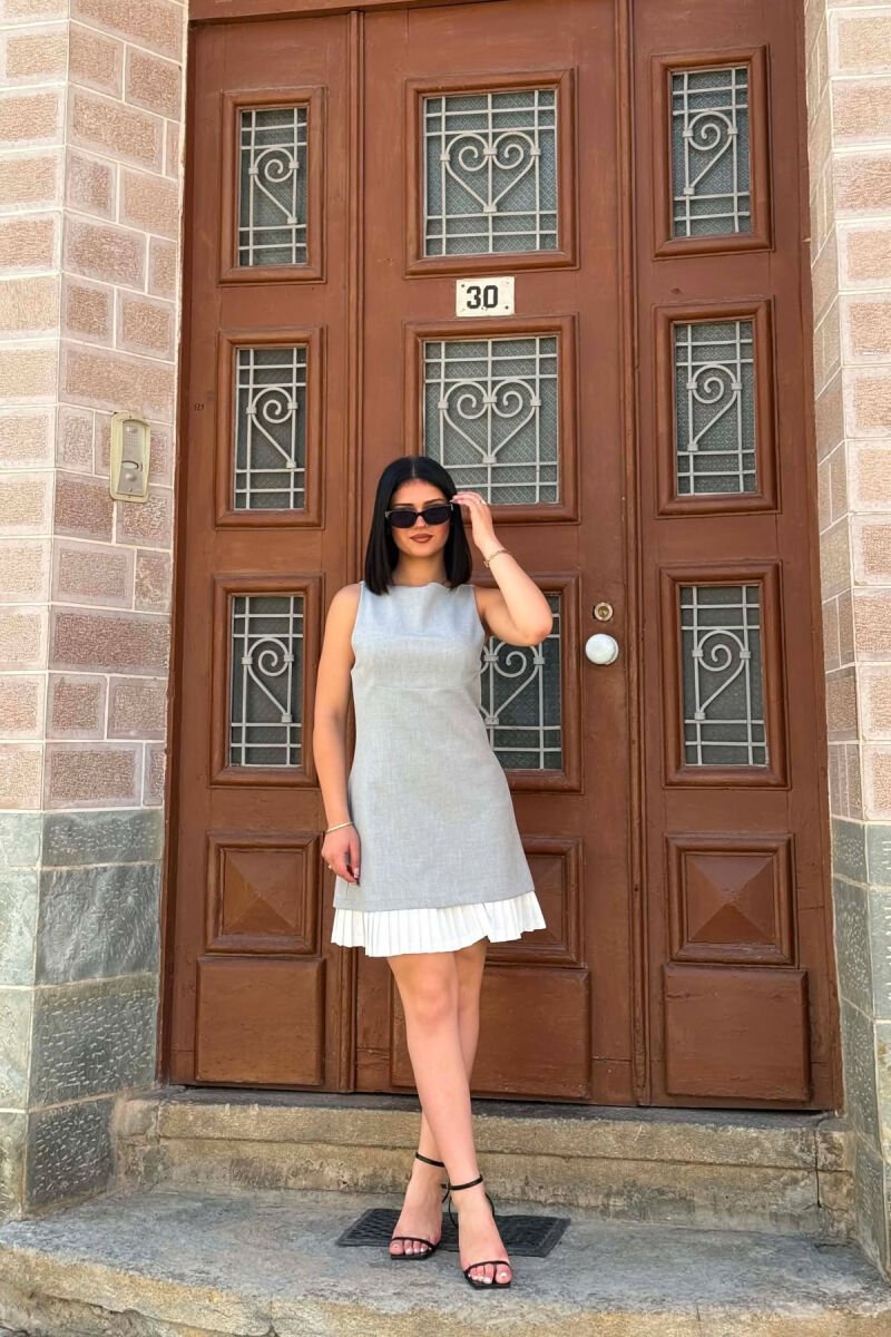 FUSTAN I THJESHTE PER FEMRA NE NGJYRE GRI TE ZBARDHUR - 6