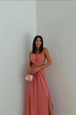 FUSTAN ME DIZANJ TË VEÇANTË PËR FEMRA NË NGJYRËN UTHULL 