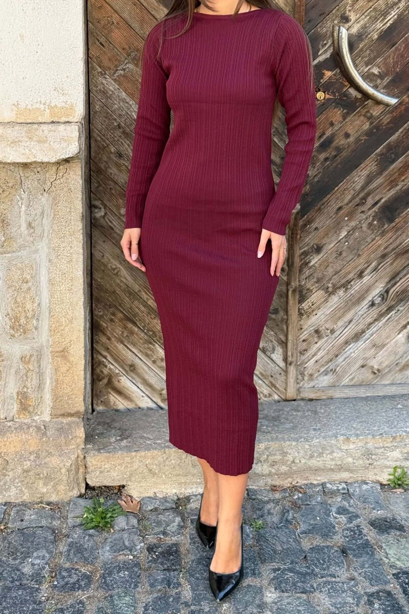 FUSTAN ME MENGE TE GJATA PER FEMRA NE NGJYRE VISHNJE - 5