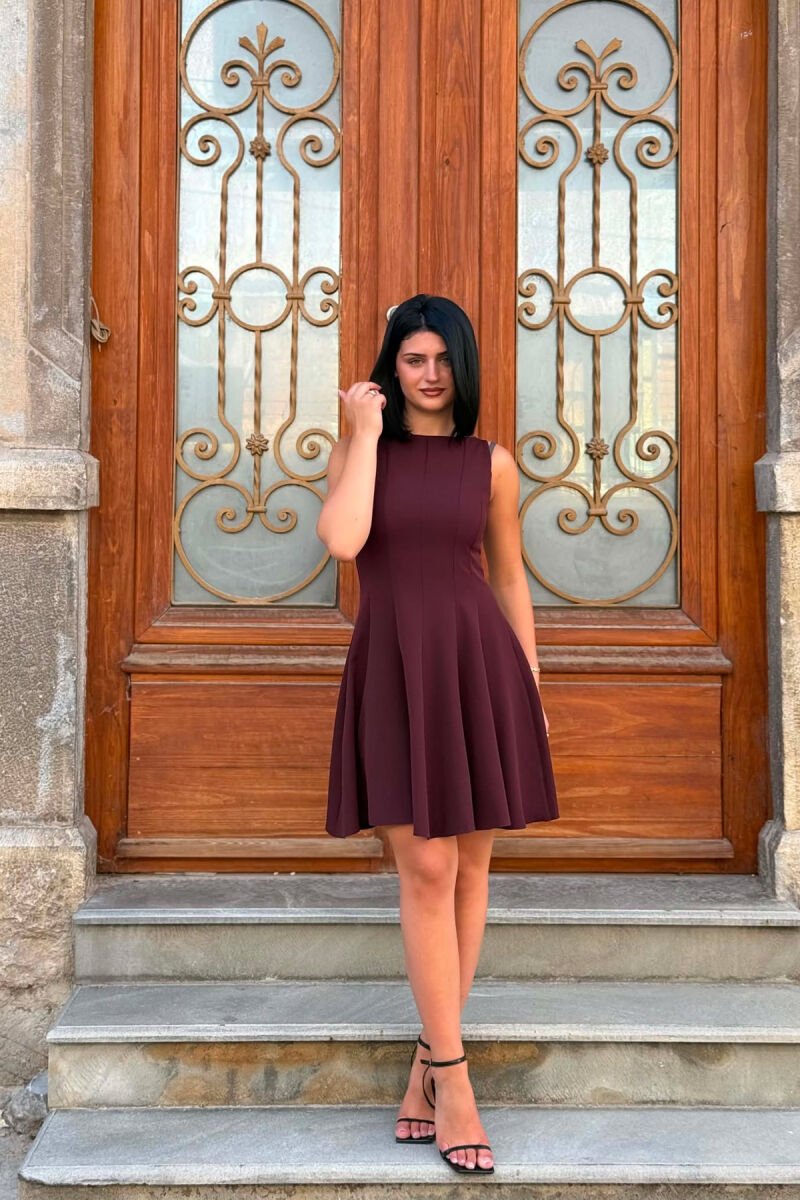 FUSTAN NJE NGJYRESH PA MENGE PER FEMRA NE NGJYRE VISHNJE TE ERRET - 1