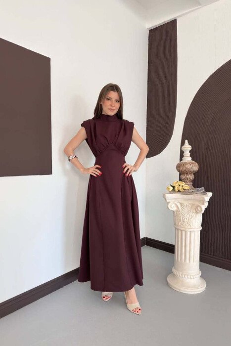 FUSTAN NJE NGJYRESH PA MENGE PER FEMRA NE NGJYRE VISHNJE - 8