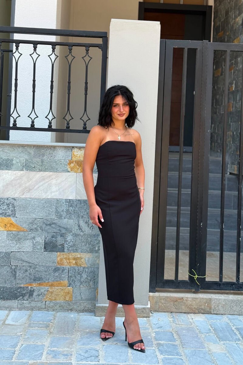 FUSTAN NJE NGJYRESH PA RRIPA PER FEMRA NE NGJYRE TE ZEZE - 3