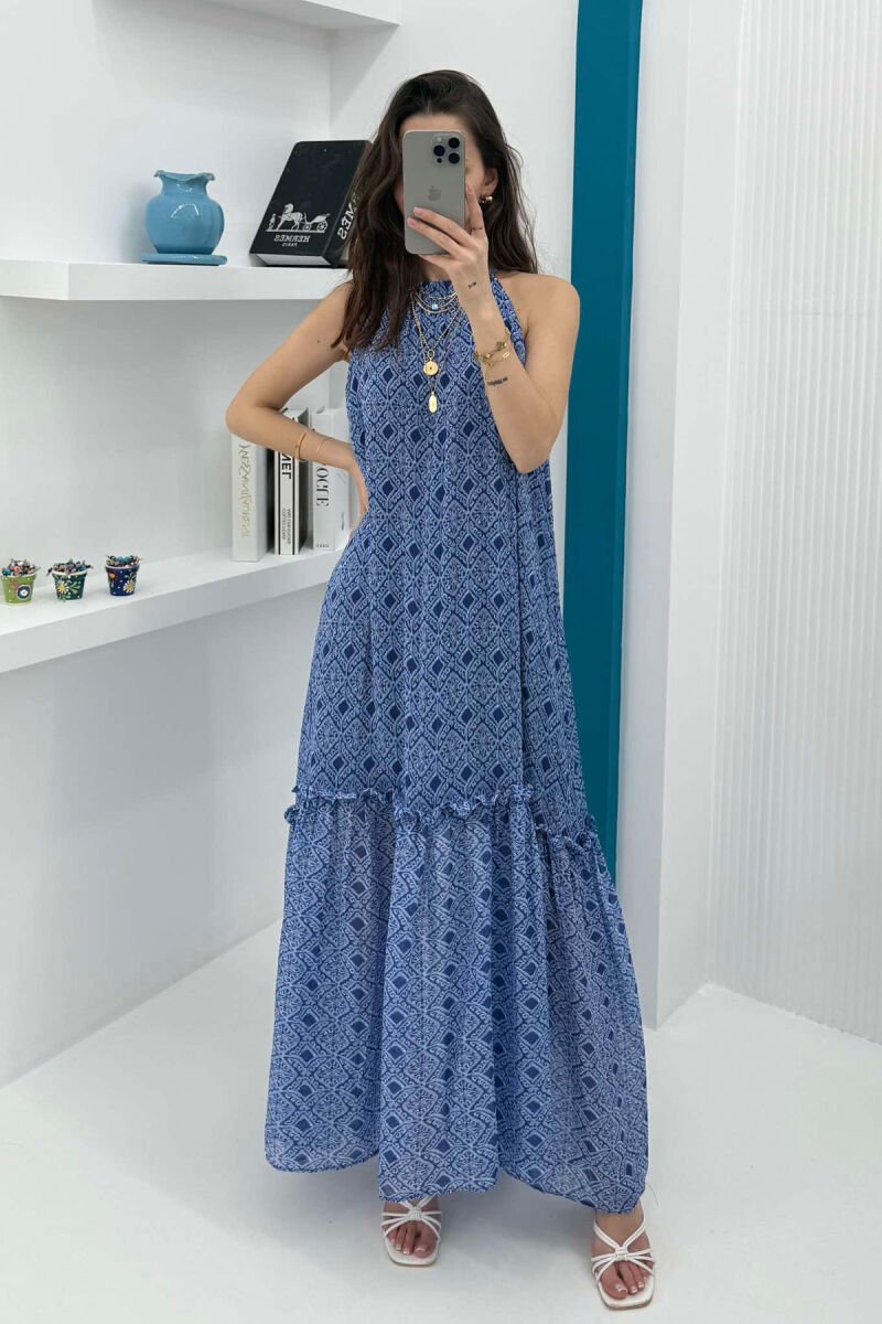 FUSTAN PËR FEMRA NË NGJYRËN BLU - 3