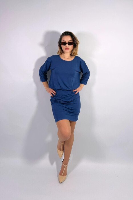 FUSTAN PËR FEMRA NË NGJYRËN BLU - 1