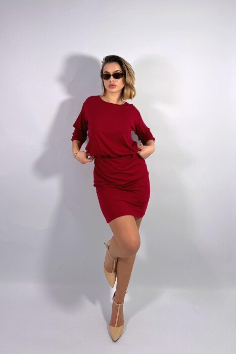 FUSTAN PËR FEMRA NË NGJYRËN VISHNJË - 5