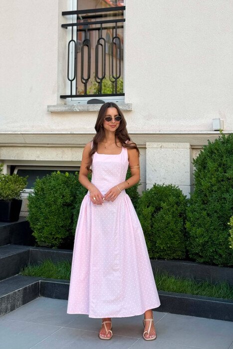 FUSTAN POLKA PER FMERA NE NGJYRE ROZE - 2