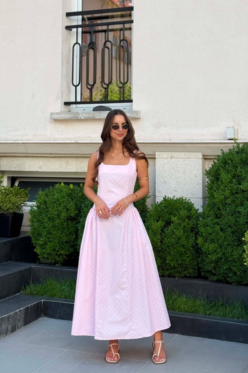 FUSTAN POLKA PER FMERA NE NGJYRE ROZE - 2