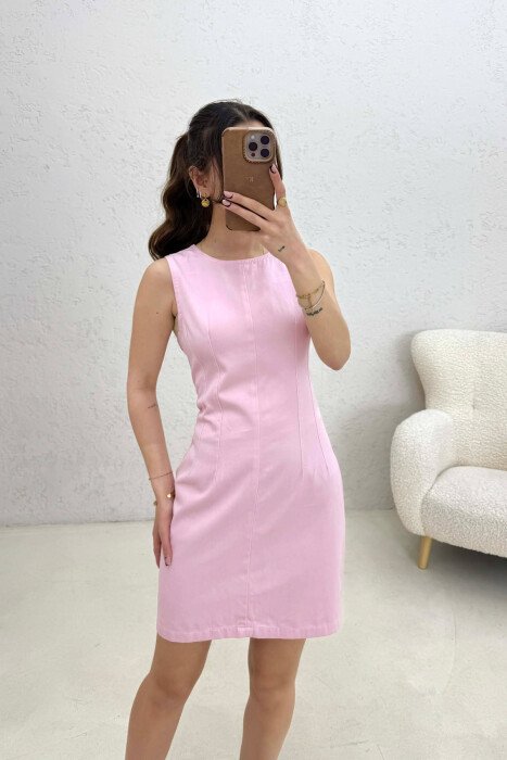 FUSTAN XHINS PER FEMRA NE NGJYRE ROZE - 3