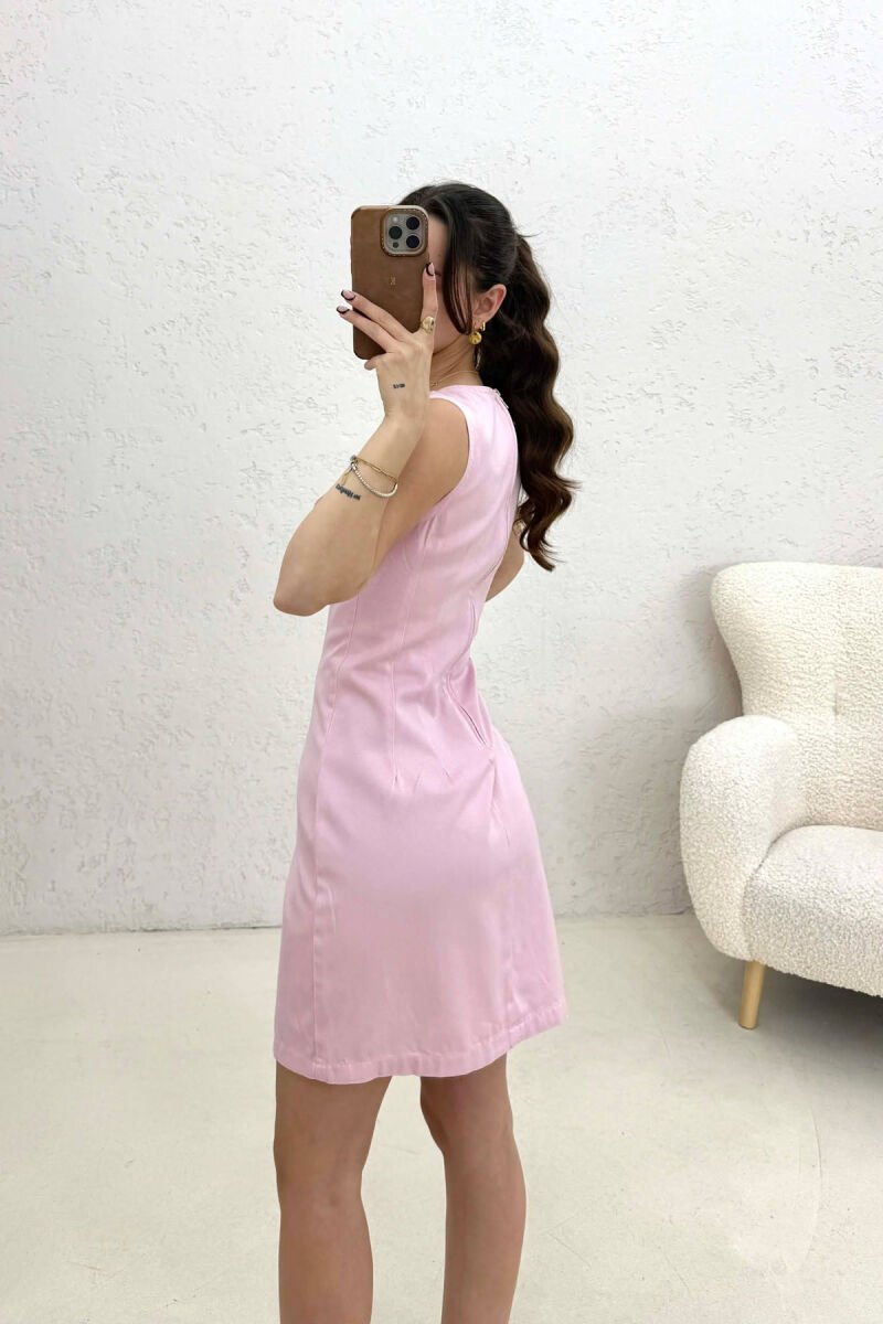 FUSTAN XHINS PER FEMRA NE NGJYRE ROZE - 5