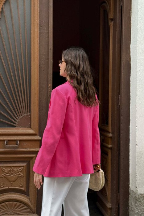 GOLD BUTTONS CLASSIC WOMAN JACKET PINK/ROZE - 5