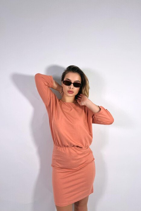 HALF SLEEVE WOMEN DRESS POWDER/PUDER - 5