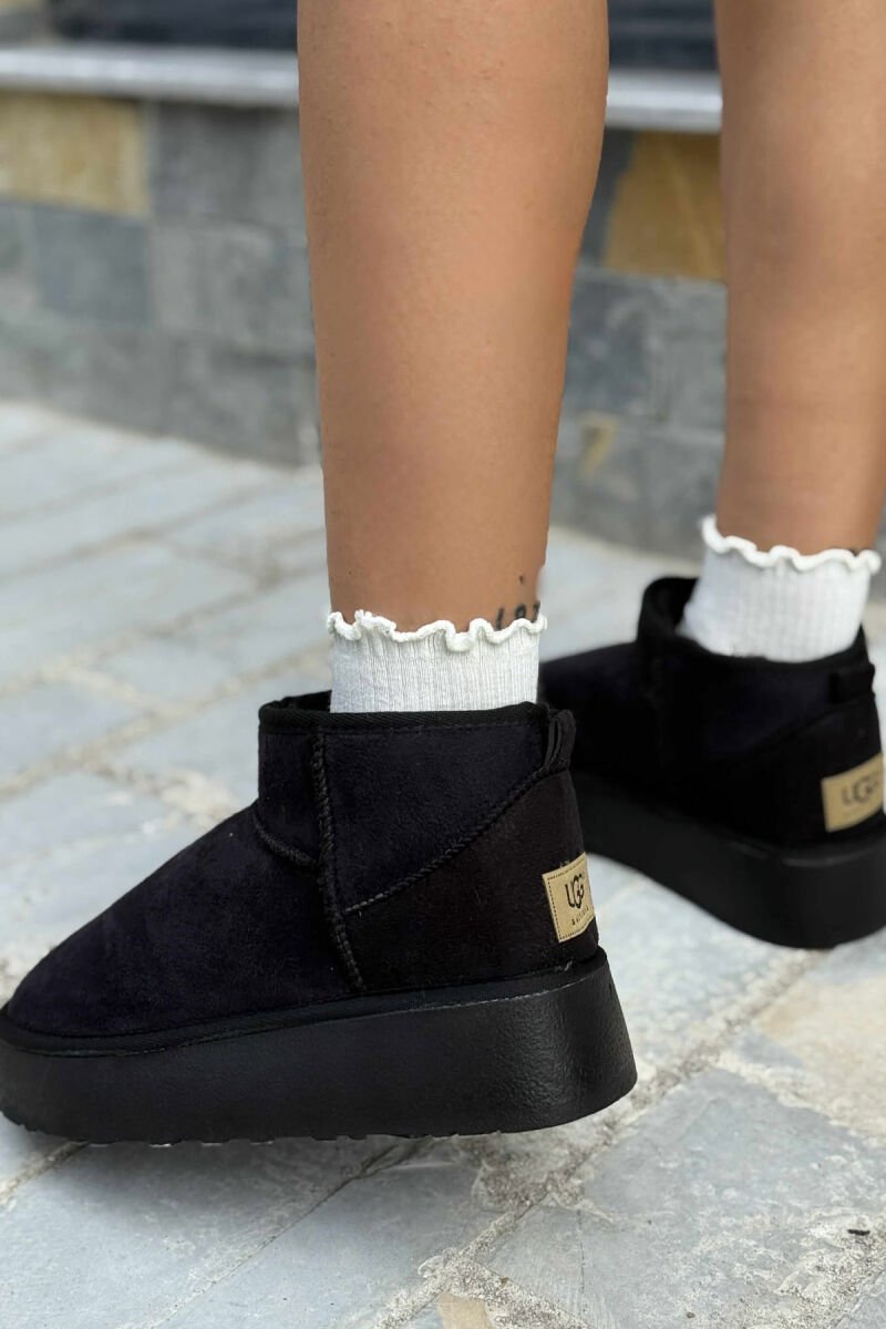 HIGH HEEL SIMPLE WOMEN UGG BLACK/ E ZEZE - 4