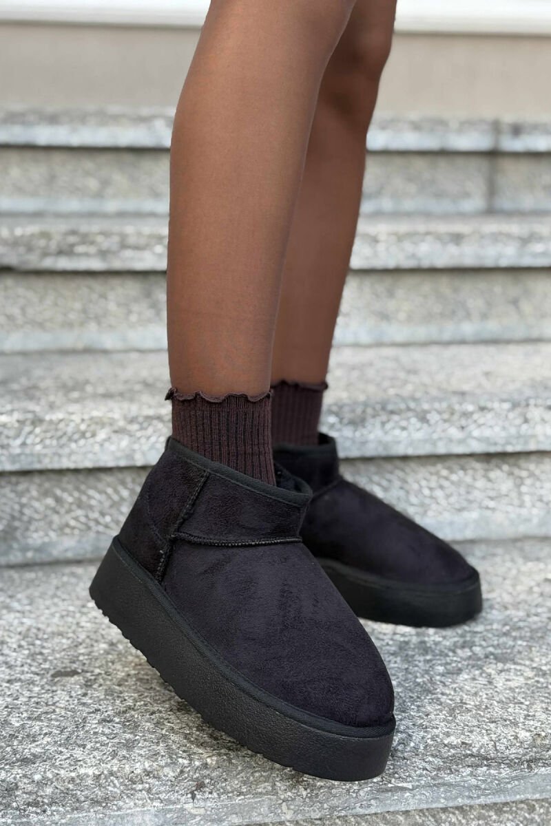 HIGH HEEL SIMPLE WOMEN UGG BLACK/ E ZEZE - 5