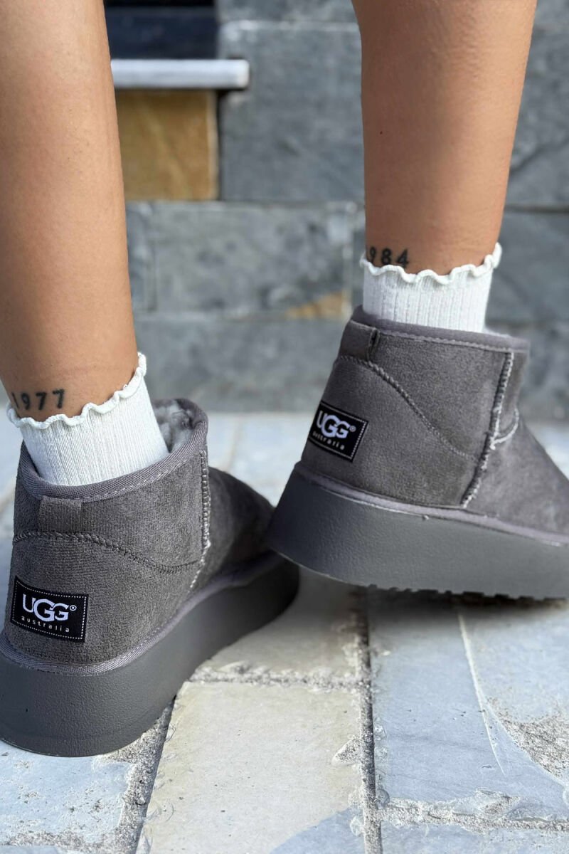 HIGH HEEL SIMPLE WOMEN UGG GREY/GRI - 2