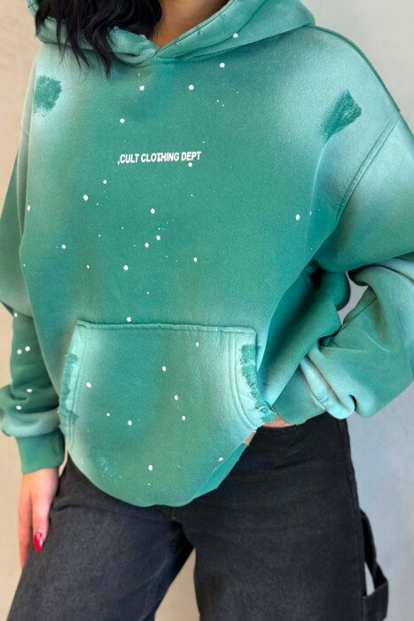 HODDIE PER FEMRA NE NGJYRE JESHILE - 5