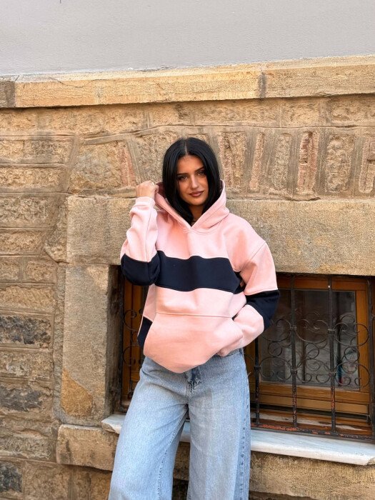 HODDIE PER FEMRA NE NGJYRE PUDER - 