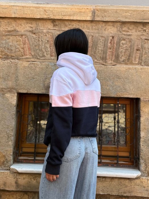 HOODIE E THJESHTE ME PUSH PER FEMRA NE NGJYRE ROZE - 5
