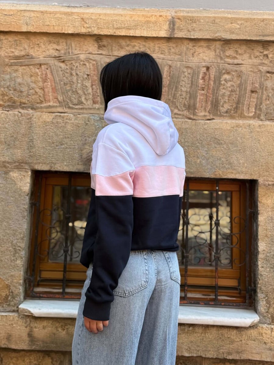 HOODIE E THJESHTE ME PUSH PER FEMRA NE NGJYRE ROZE - 5