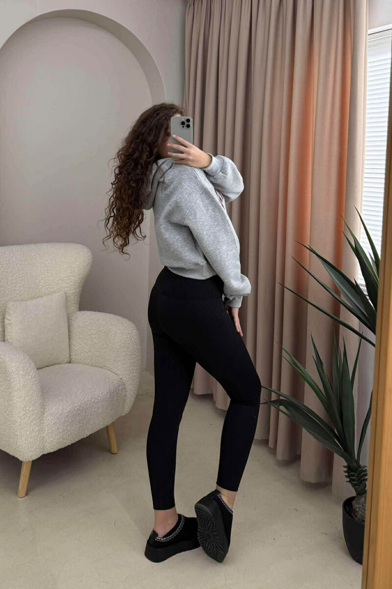 HOODIE FLORIDA FOR WOMEN IN WHITE COLOR GREY/GRI - 2