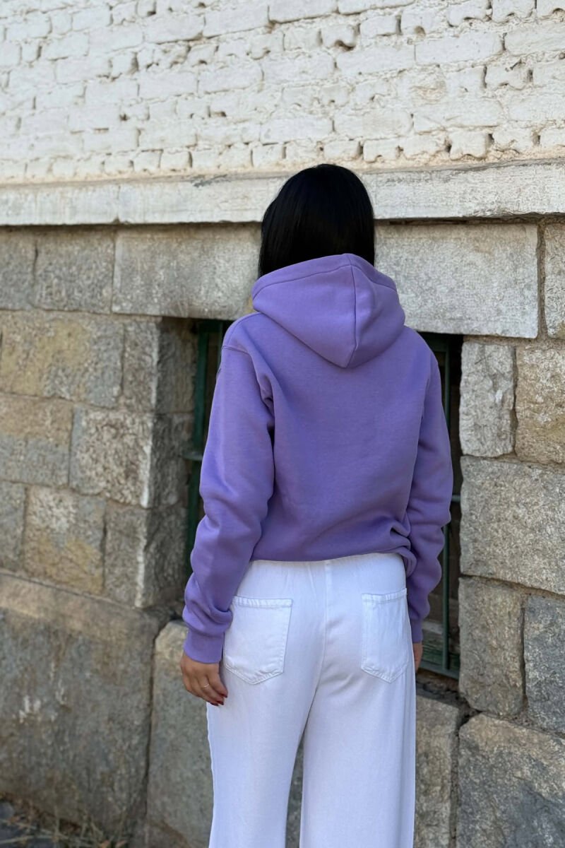 HOODIE NJE NGJYRESHE ME PUSH PER FEMRA NE NGJYRE LEJLA - 6
