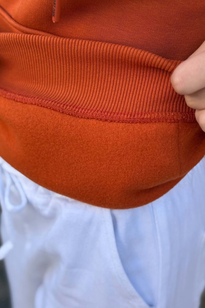 HOODIE NJE NGJYRESHE ME PUSH PER FEMRA NE NGJYRE TULLE - 4