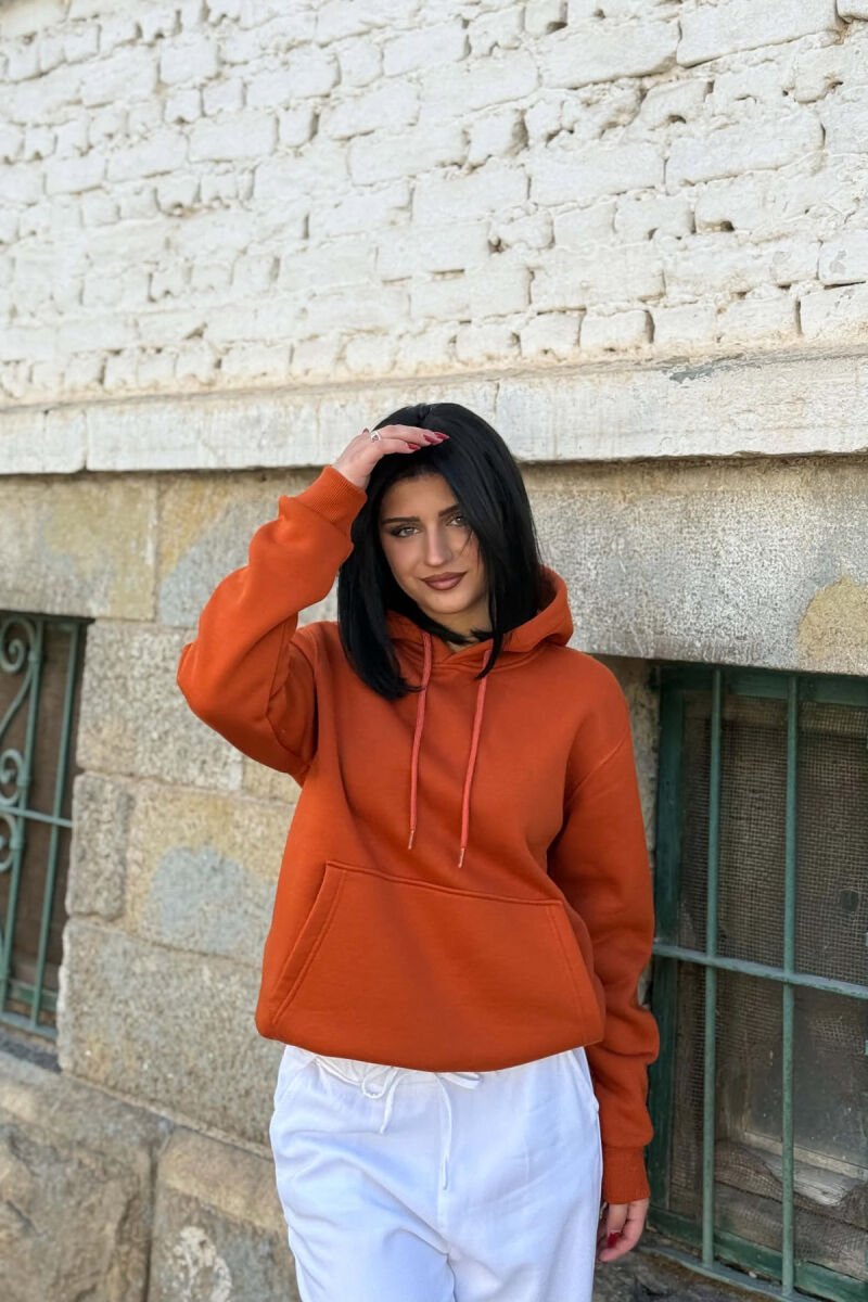 HOODIE NJE NGJYRESHE ME PUSH PER FEMRA NE NGJYRE TULLE - 6