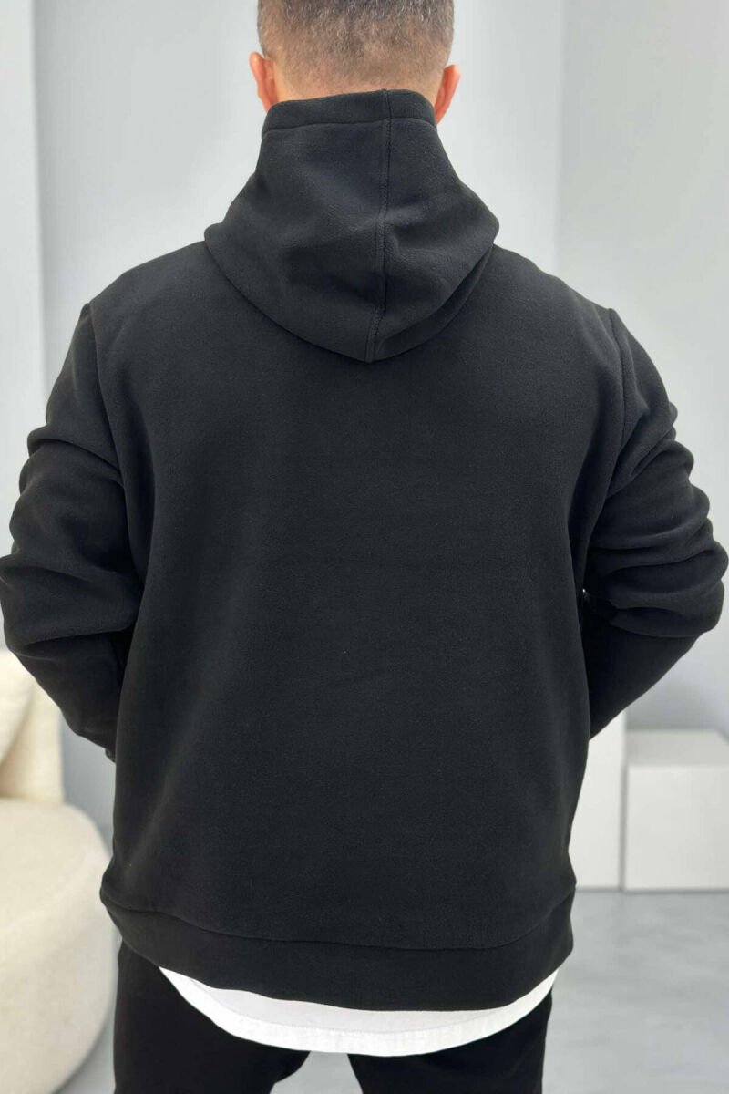 POLAR ONE COLOR MAN HODDIE BLACK/ E ZEZE - 3