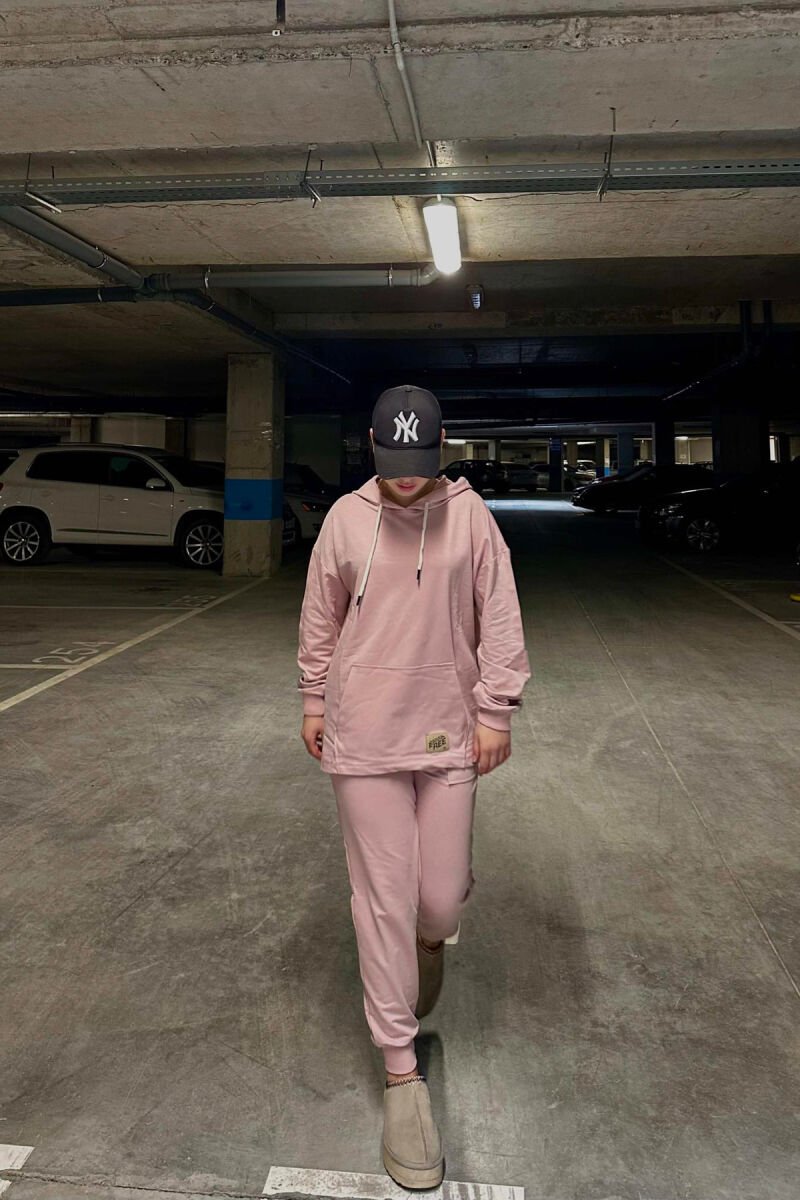 HOODIE+JOGGERS WOMEN SET POWDER/PUDER - 5
