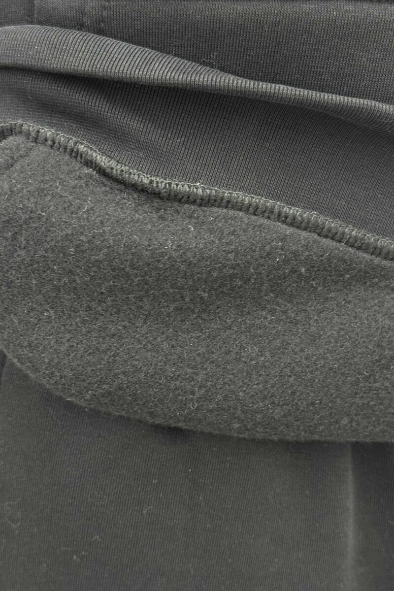 HOODIE+JOGGERS DESIGNED FLUFFY MEN SET BLACK/ E ZEZE - 5