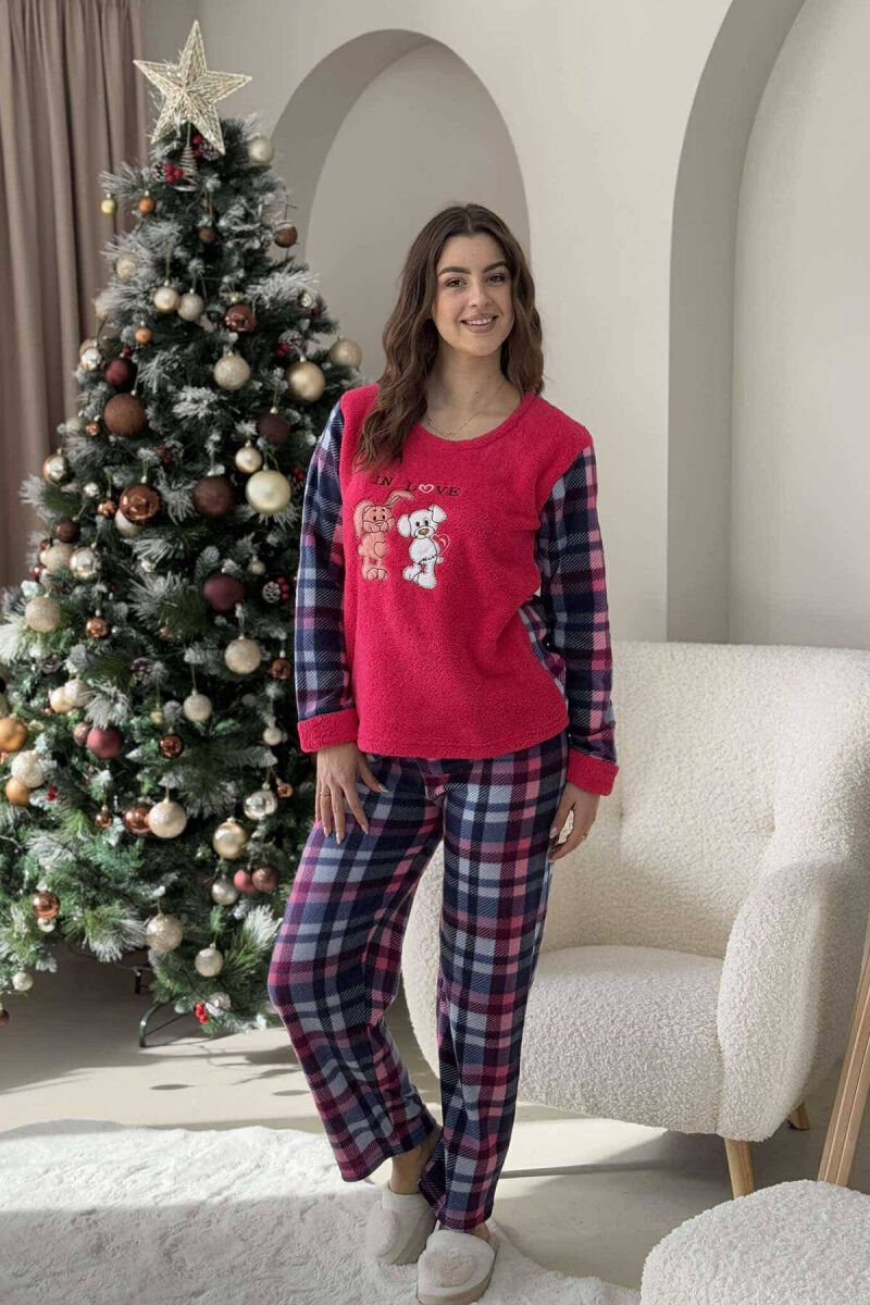 IN LOVE WRITTINGS WOMEN PYJAMAS FUCHSIA/CIKLAMI - 1