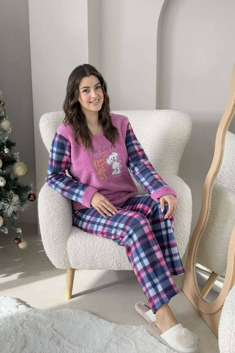 IN LOVE WRITTINGS WOMEN PYJAMAS PURPLE/LEJLA - 4