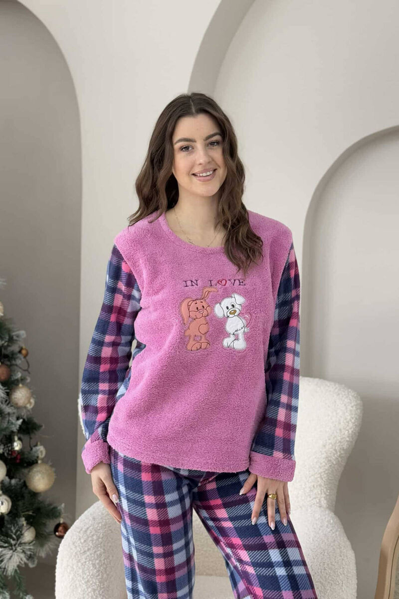 IN LOVE WRITTINGS WOMEN PYJAMAS PURPLE/LEJLA - 5