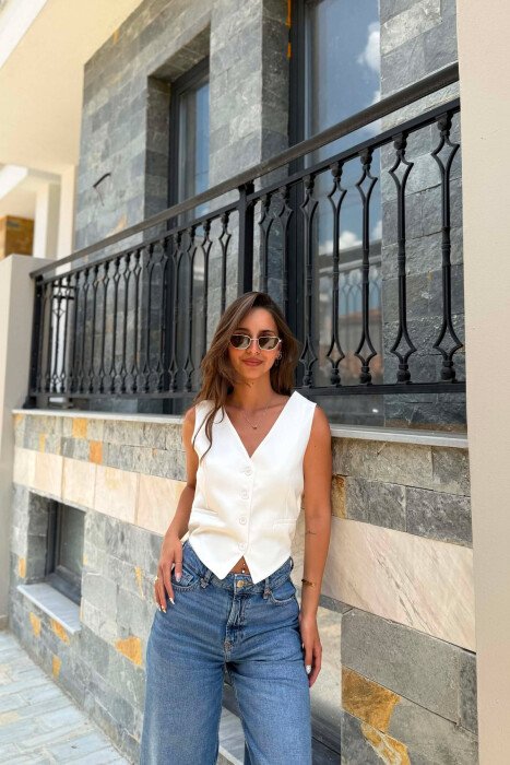 JELEK NJE NGJYRESH PER FEMRA NE NGJYRE TE BARDHE - KLAUDIO FASHION