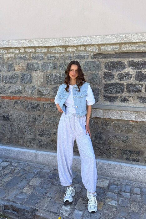 JELEK I THJESHTE XHINS PER FEMRA NE NGJYRE BABY BLUE - 2