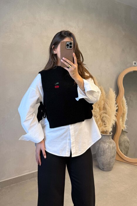 JELEK NJE NGJYRESH ME LIDHESE ANESORE PER FEMRA NE NGJYRE TE ZEZE - KLAUDIO FASHION