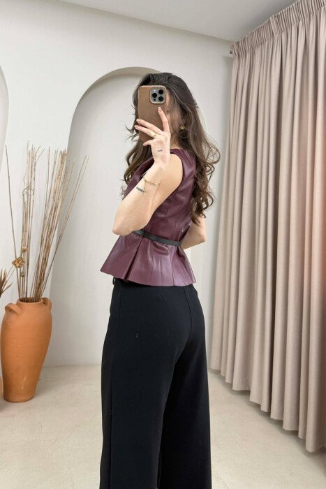 JELEK PER FEMRA NE NGJYRE VISHNJE - 4