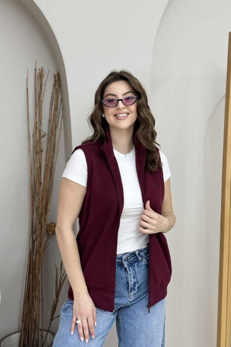 JELEK PËR FEMRA NË NGJYRËN VISHNJË - 7