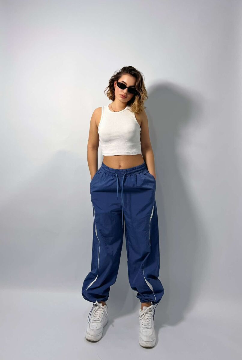 ONE COLOR JOGGING WOMEN SWEATPANTS BLUE/BLU - 1