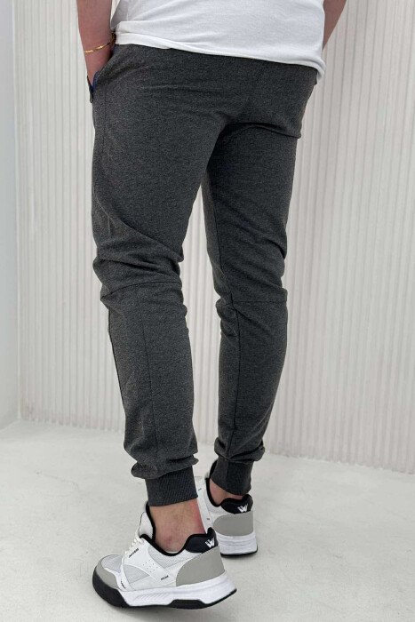 JORDAN WRITTING ZIPPER POCKETS MEN SWEATPANTS DARK GREY/GEE - 2