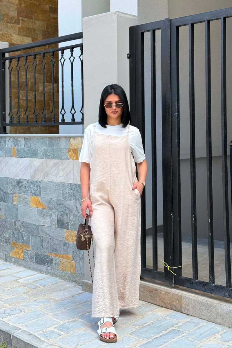 JUMPSUIT I THJESHTE PER FEMRA NE NGJYRE BEZHE - 1