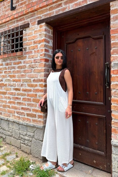 JUMPSUIT I THJESHTE PER FEMRA NE NGJYRE TE BARDHE - 2