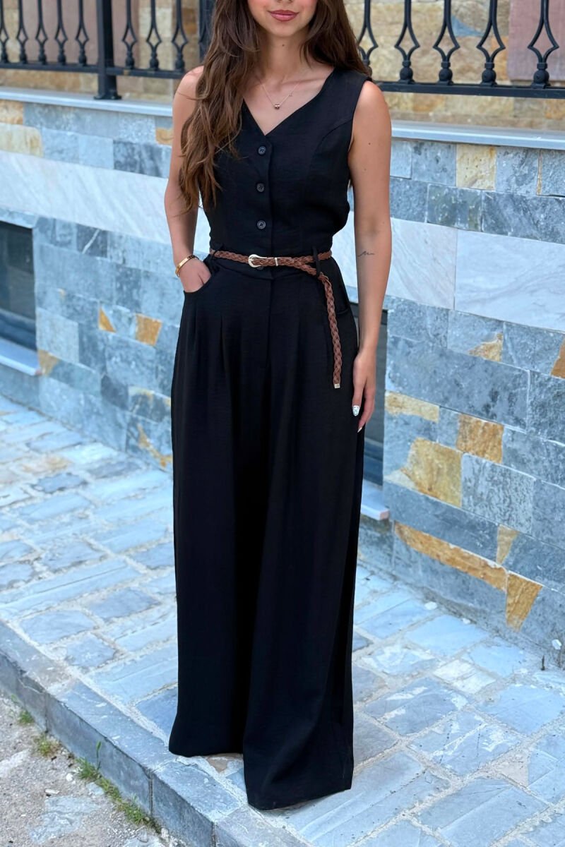 JUMPSUIT ME RRIP PER FEMRA NE NGJYRE TE ZEZE - 3