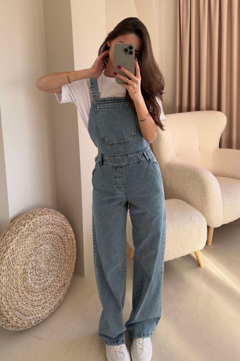 JUMPSUIT XHINS PËR FEMRA NË NGJYRËN BLU E ZBARDHUR - 12